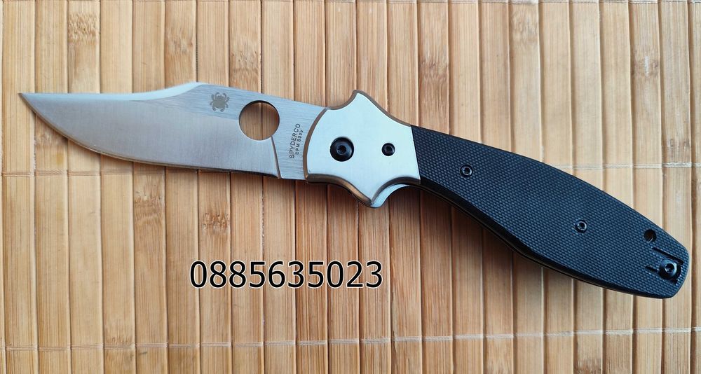 Сгъваем нож Spyderco Schempp Bowie / Schempp EuroEdge