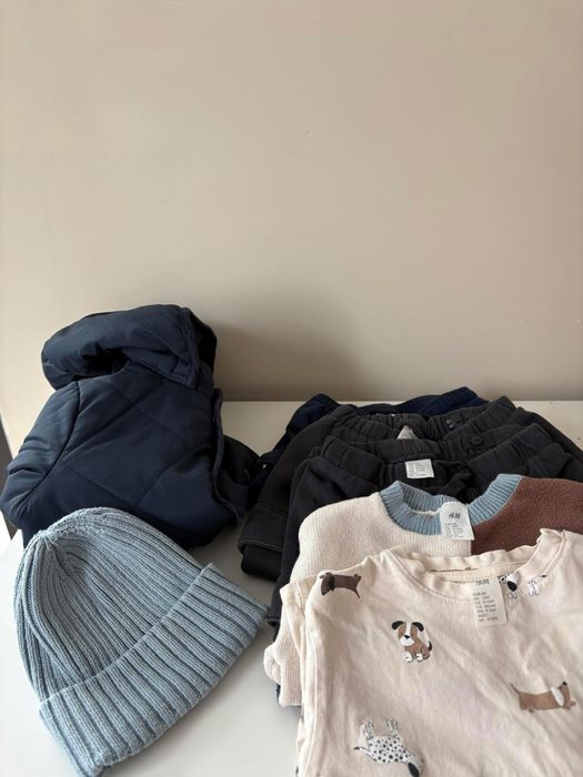 Пролетен лот за момче в размер 80 на Next и H-&M