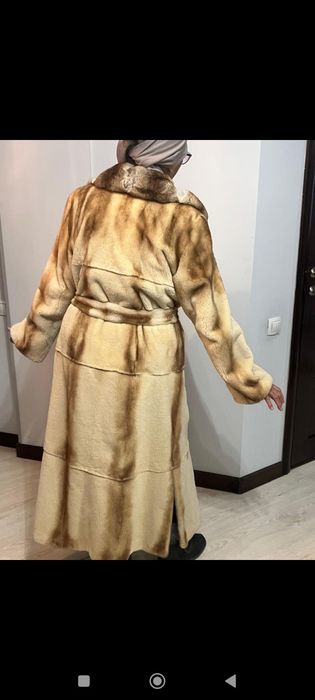 Шуба стриженая норка