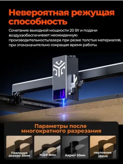 Лазерный станок гравер Acmer P2 20w