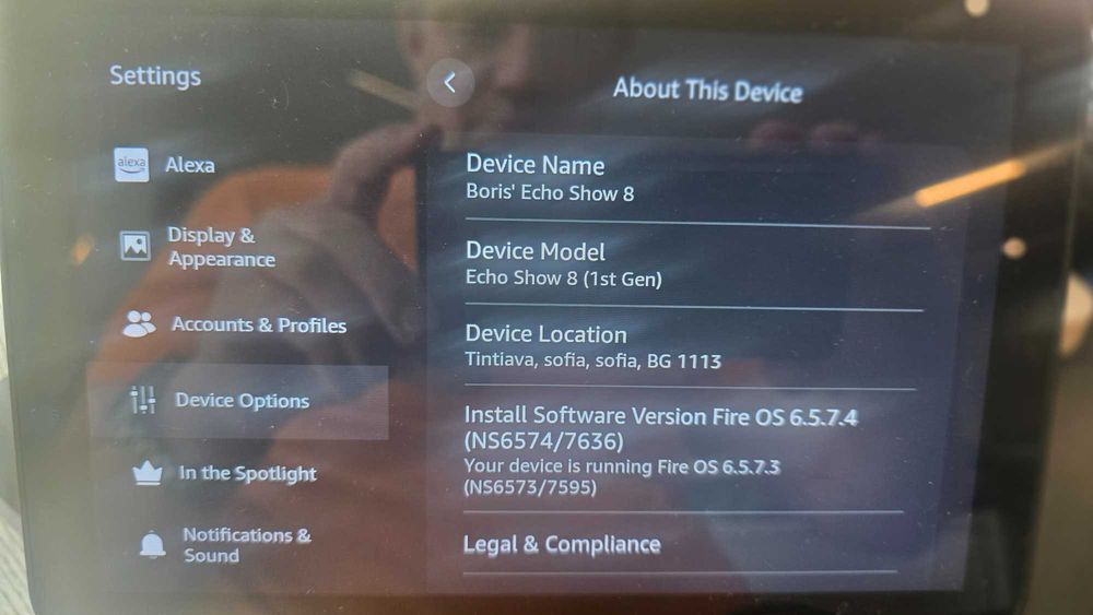 Amazon Echo Show 8 – 1st Gen