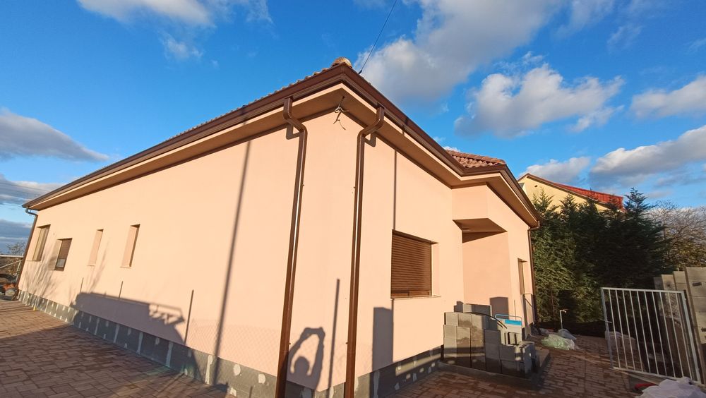 Jgheaburi aluminiu dintr-o bucată