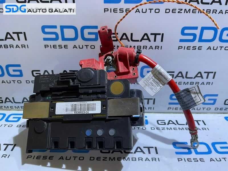 Tablou Panou Sigurante Borna Baterie Acumulator BMW Seria 3 E90 E91 E92 2004 - 2013 Cod 6936653 6936653 693665304 9217017 9217016[S0325]