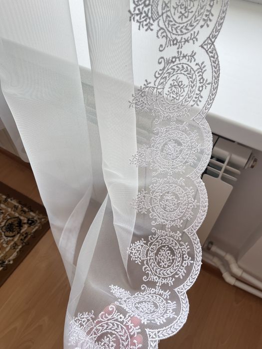 Продам тюль белый