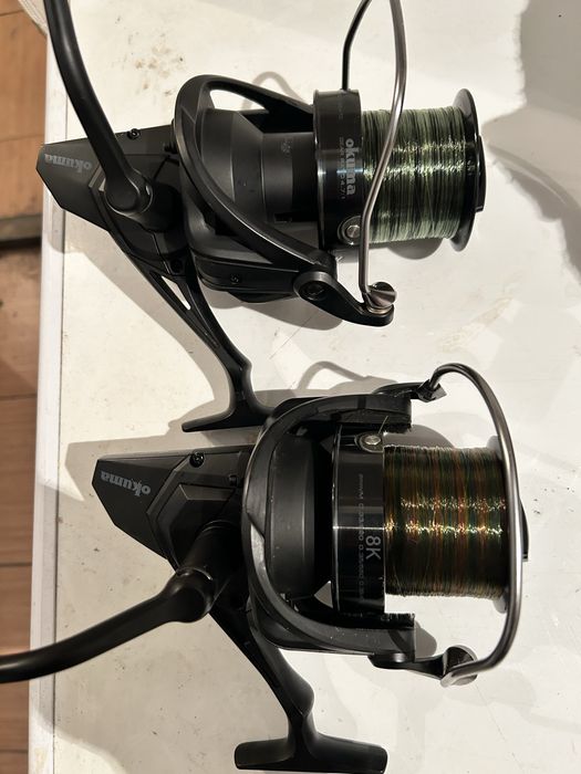 карповые катушки Okuma 8k