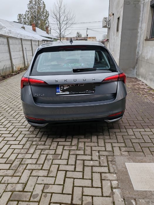 Skoda Scala 2025 Automată 14500 Km Avariat usor