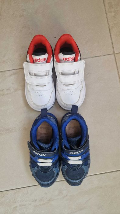 Детски маратонки номер 24 Adidas и Geox - запазени
