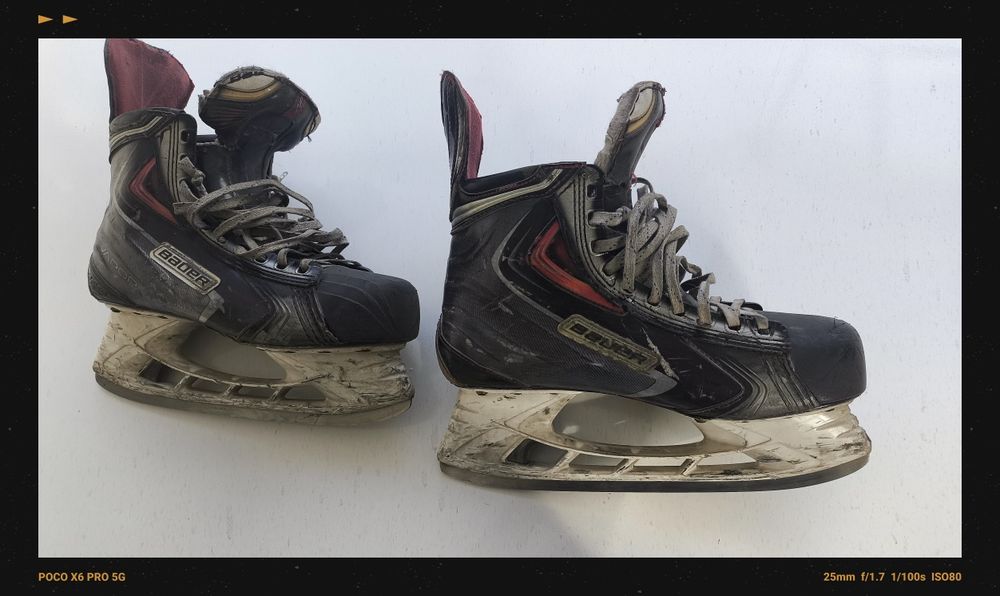 Коньки bauer. X 7.0 ,APX2