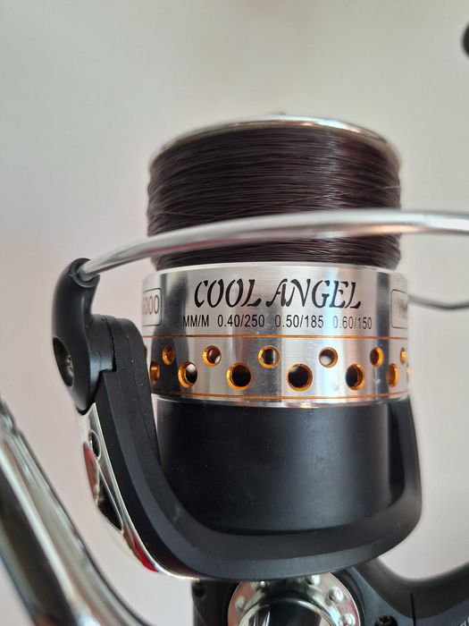 Lansete telescopice , mulinete și husa - stare perfectă