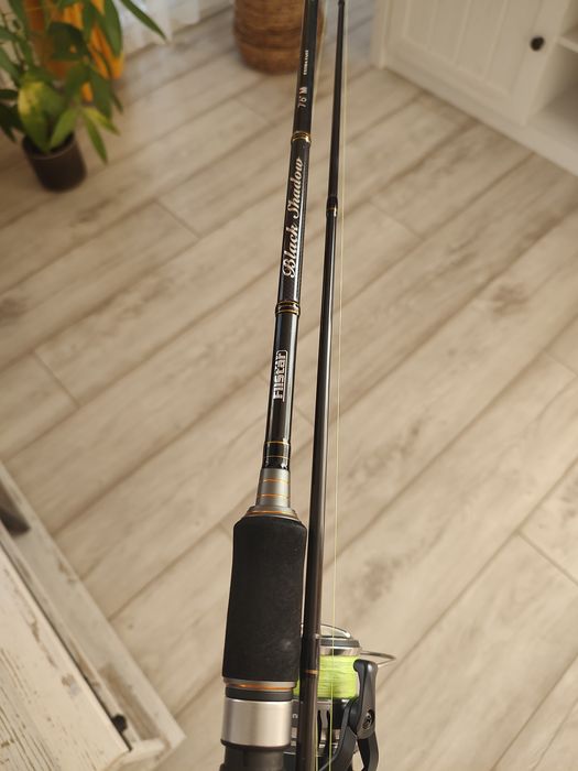 Продавам спинингова въдица Filstar Black Shadow + Shimano Miravel