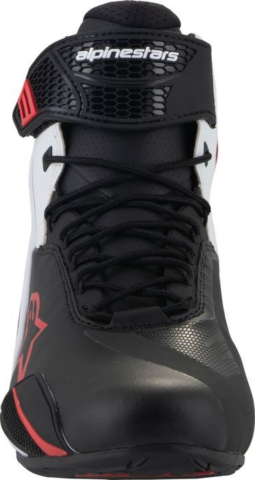 Ghete Alpinestars Faster V4 negru/rosu inchis/alb
