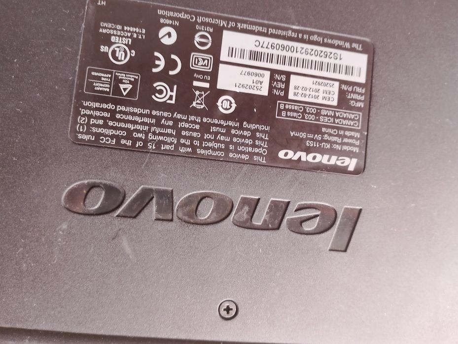 Клавиатура Lenovo