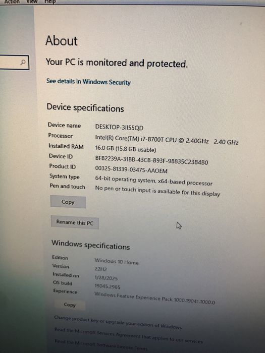 Mini Pc Hp Prodesk I7 8700 16 gb 512 ssd