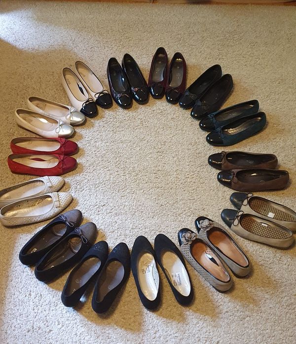 Pantofi balerini Ara piele naturala 41 uk 7