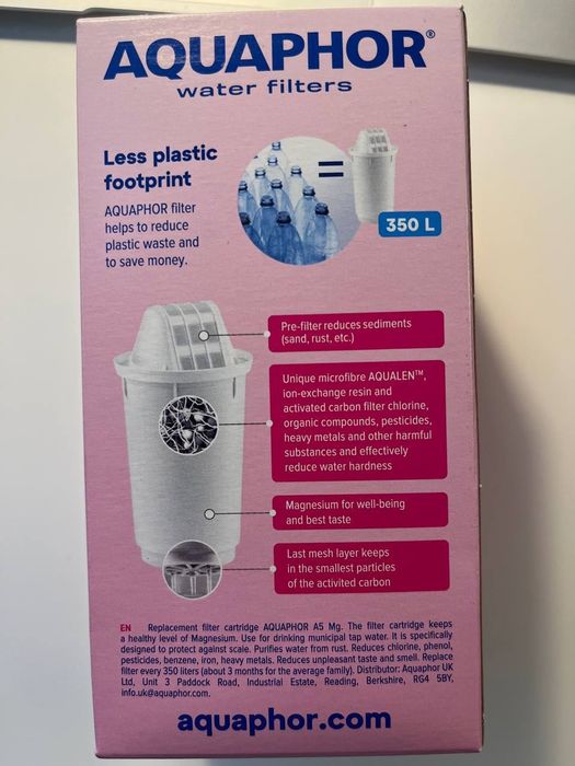 Aquaphor A5 Mg – резервен филтър за кана, 350 L