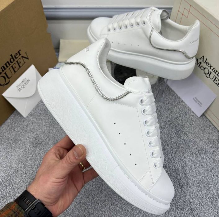Alexander Mcqueen custom zipp piele albi
