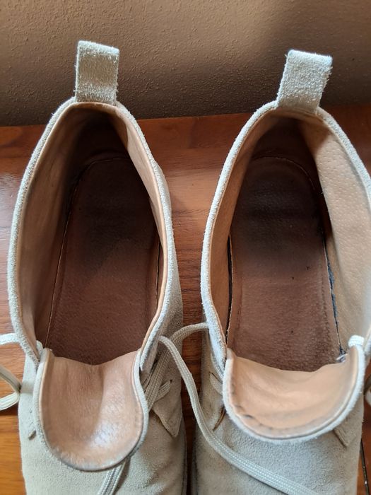 Ghete piele nubuk