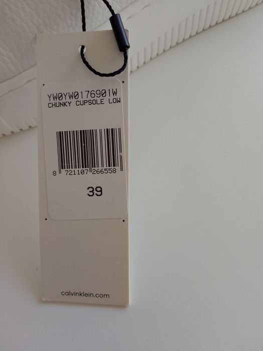 Дамски кецове от естествена кожа Calvin Klein номер 39