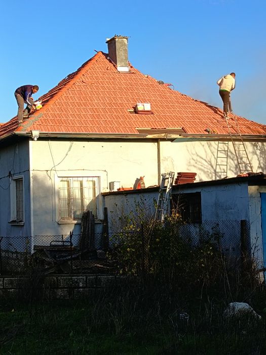 Ремонт на покриви Водостоци безшевни улуци