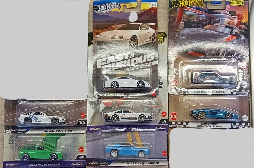 Нови метални колички Хот Уилс/Hot Wheels Premium F&F в 1:64