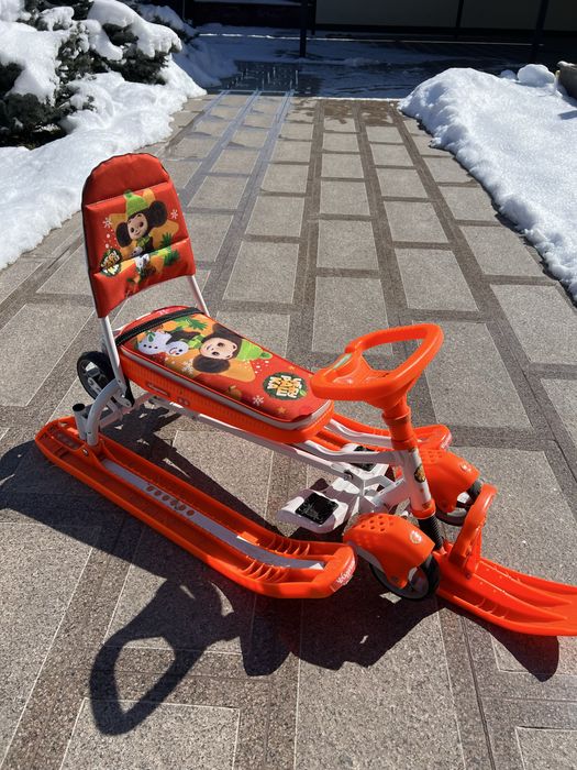 Санки с колесами