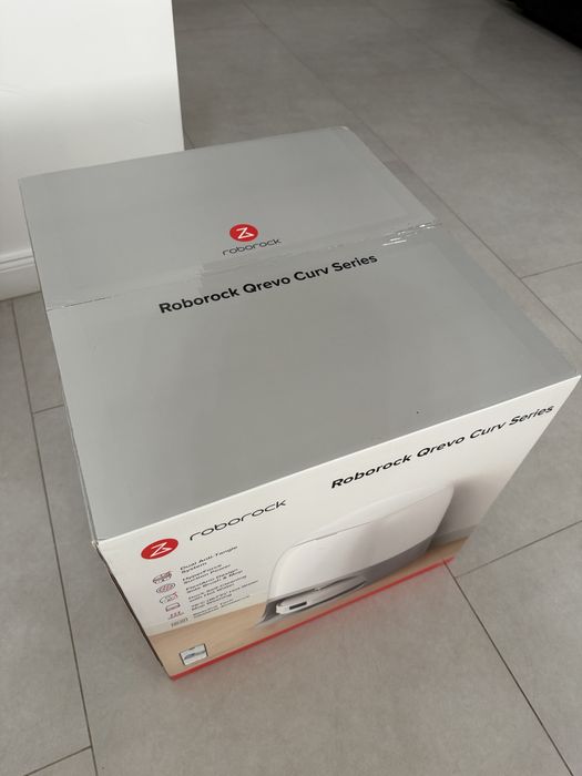 Aspirator inteligent Roborock Qrevo Curv S5X white • NOU / SIGILAT •
