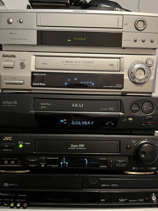 Videorecorder  vhs vcr
