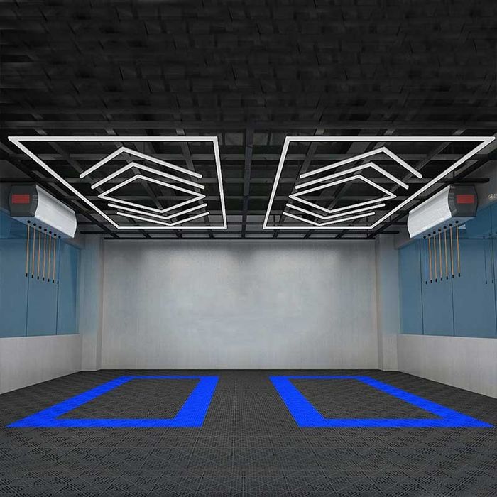 Led осветление за гараж работилница детайлинг фризьорски салон