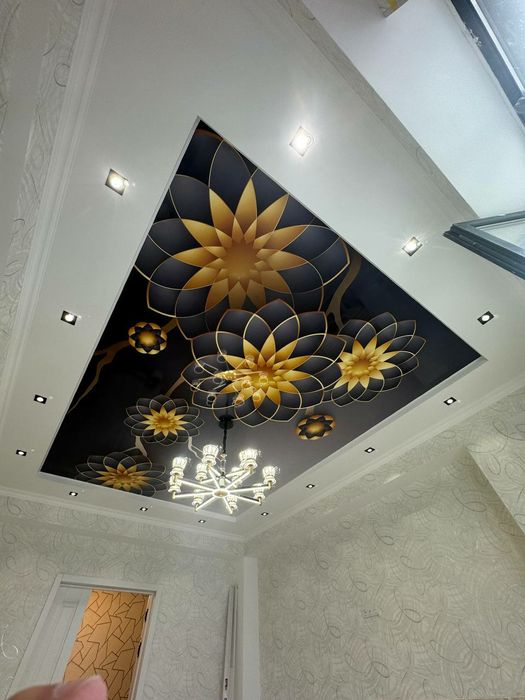 Натяжные потолки натйажной потолок натяжной паталок natyajnoy potolok