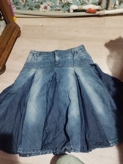 Джинсовые юбки 44  - 50