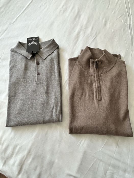 Мужской легкий пуловер