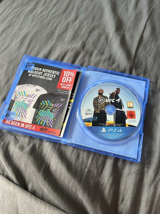Продам диск PS4, UFC 4