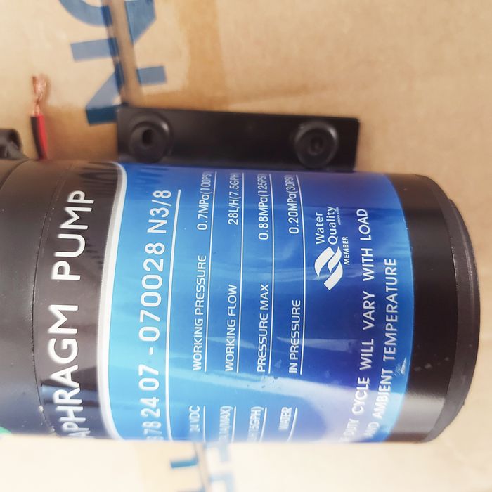 Насос воды 24 Вольт, для фильтра воды