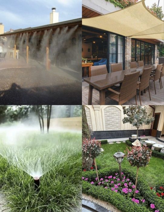 Микроклимат установка + сетка солнце защитная