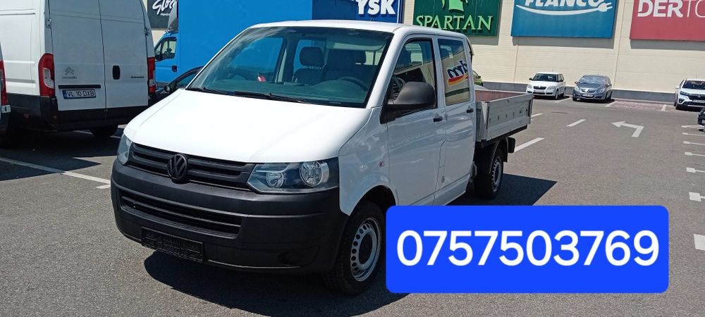 Volkswagen Doka Transporter 2.0Tdi 6locuri EURO 5/ adus de 2zile