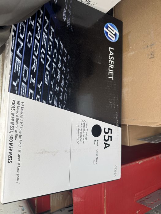 Картридж HP55a черный