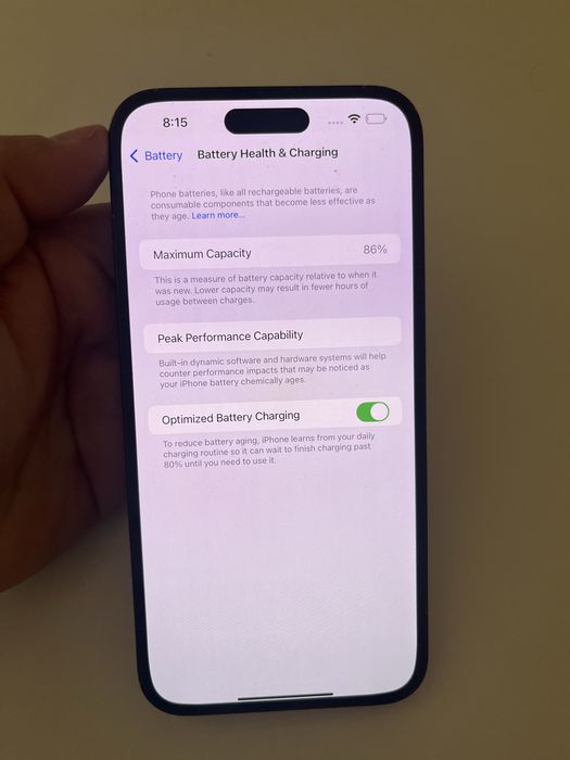 Iphone 14pro max 128GB 86% bat
