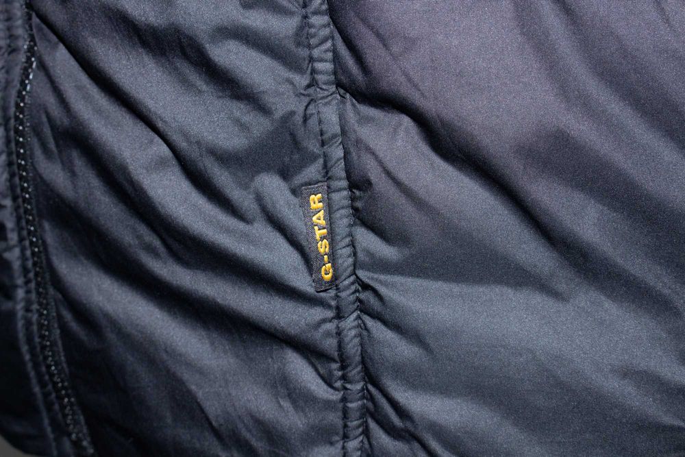 G-star Raw оригинално дамско яке черно голяма качулка овърсайз модел M