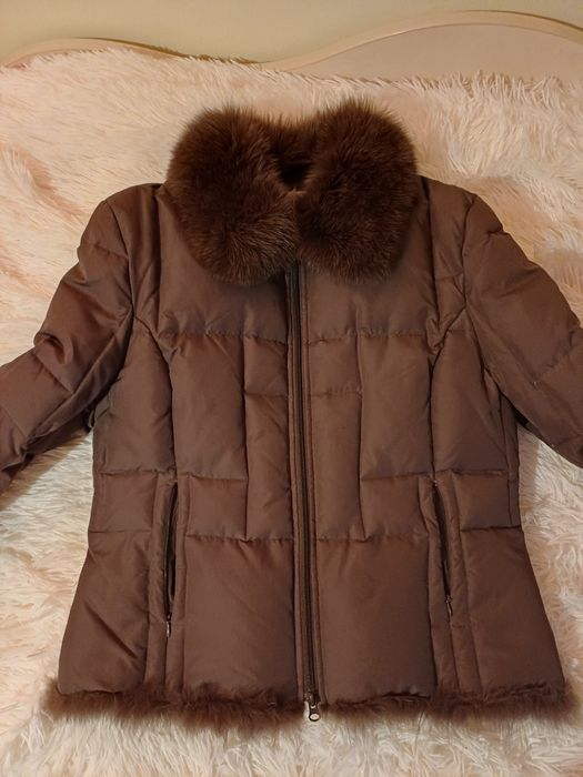 Geaca iarna, dama, puf, blana
