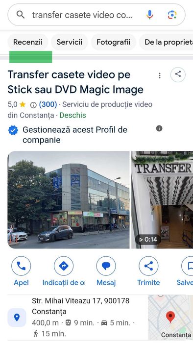 Copiere video casete vechi pe Stick USB/Constanța/Digitalizare rapidă