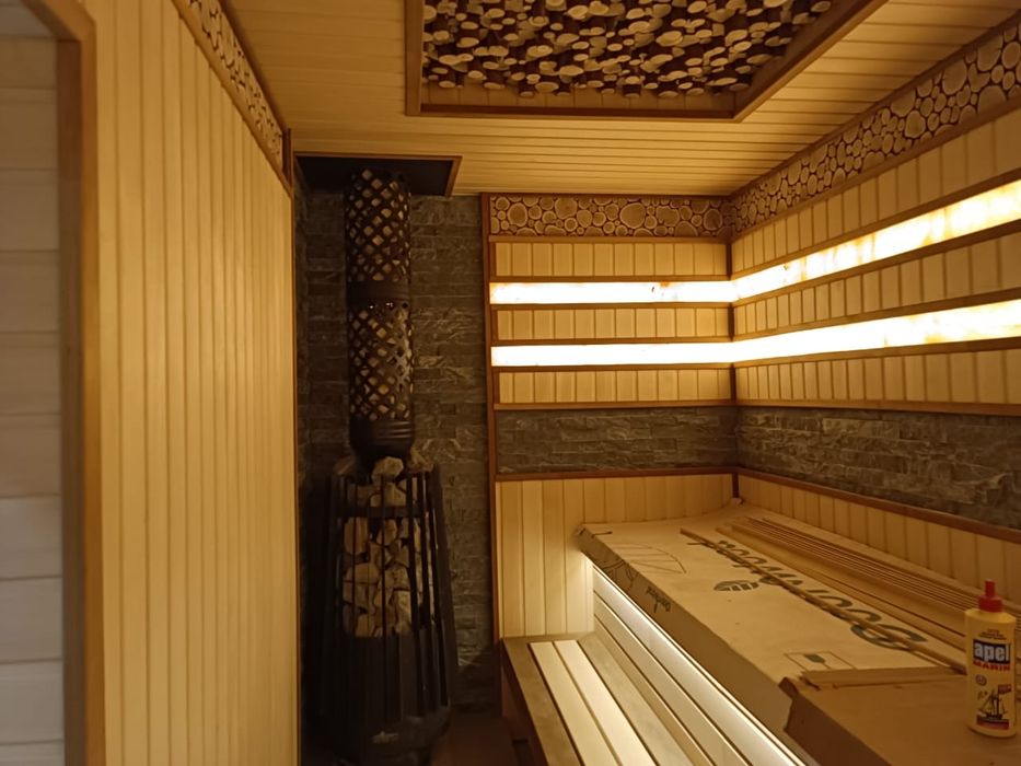 Отделка бань и саун