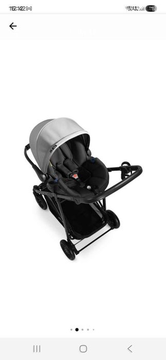 Vand Carucior 3in1 Hauck Rapid 4R Plus Trioset Grey cu UPF 50+, Gri