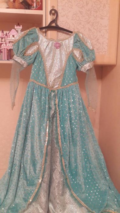 платье Ариэль для девочки 8-11 лет
