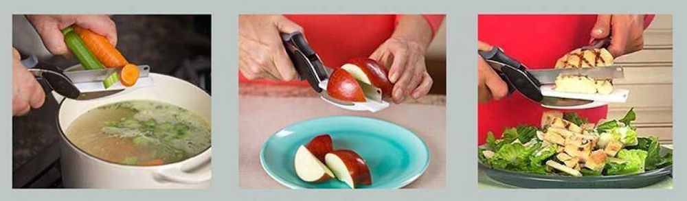 Ножица 2 в 1 за зеленчуци и месо C l e v e r C u t t e r