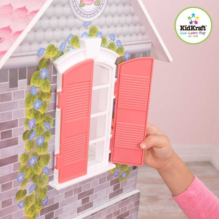 Casuta de papusi Magnolia KidKraft cu sunete si lumini