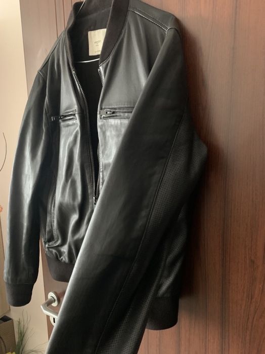 Мъжко кожено аке MANGO