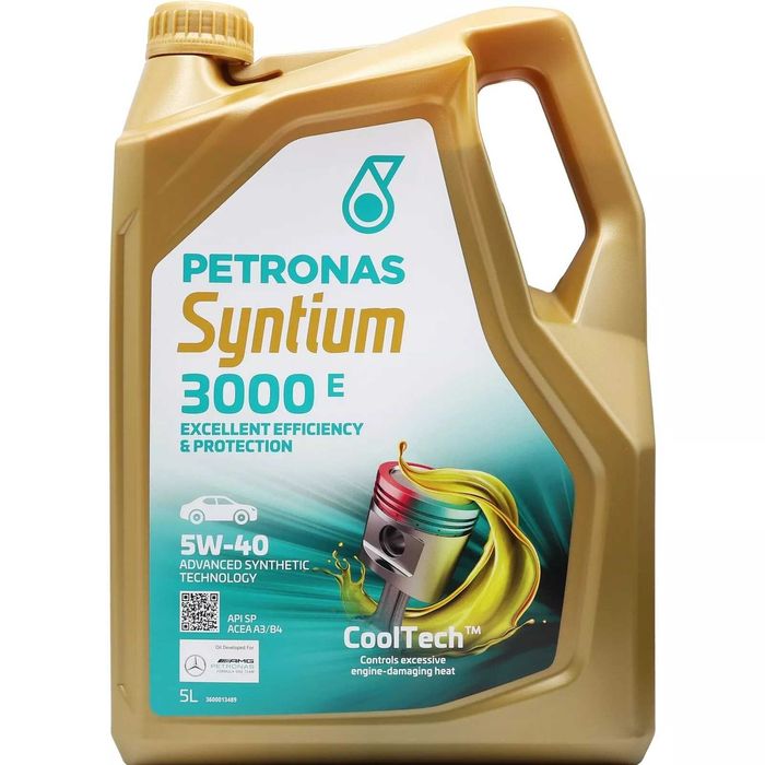 Двигателно масло PETRONAS SYNTIUM 3000Е 5W40