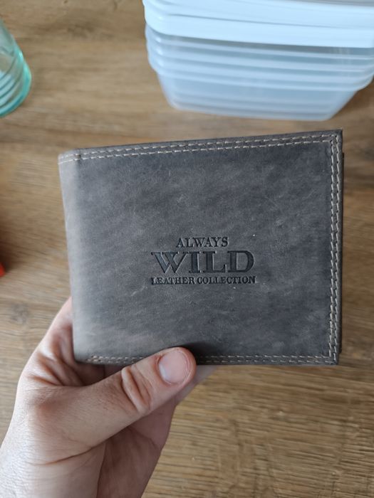 Portofel piele barbati nou