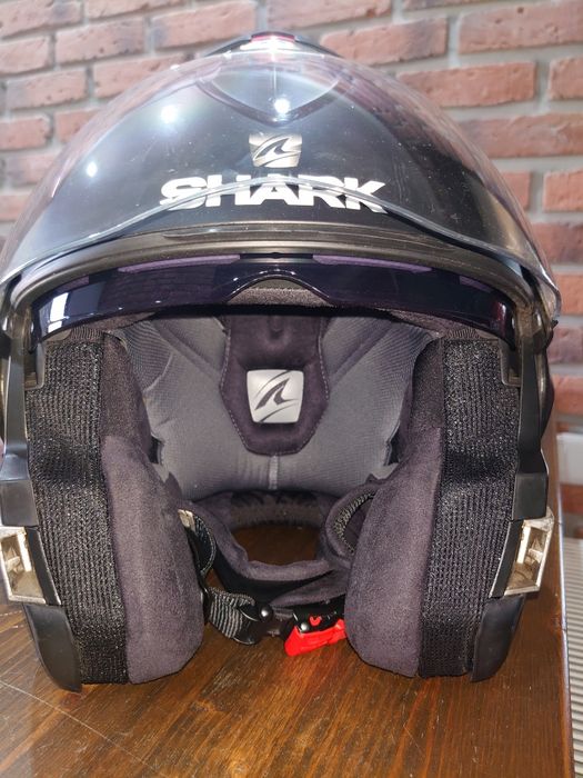 Casca Shark  Evoline 3 negru mat M