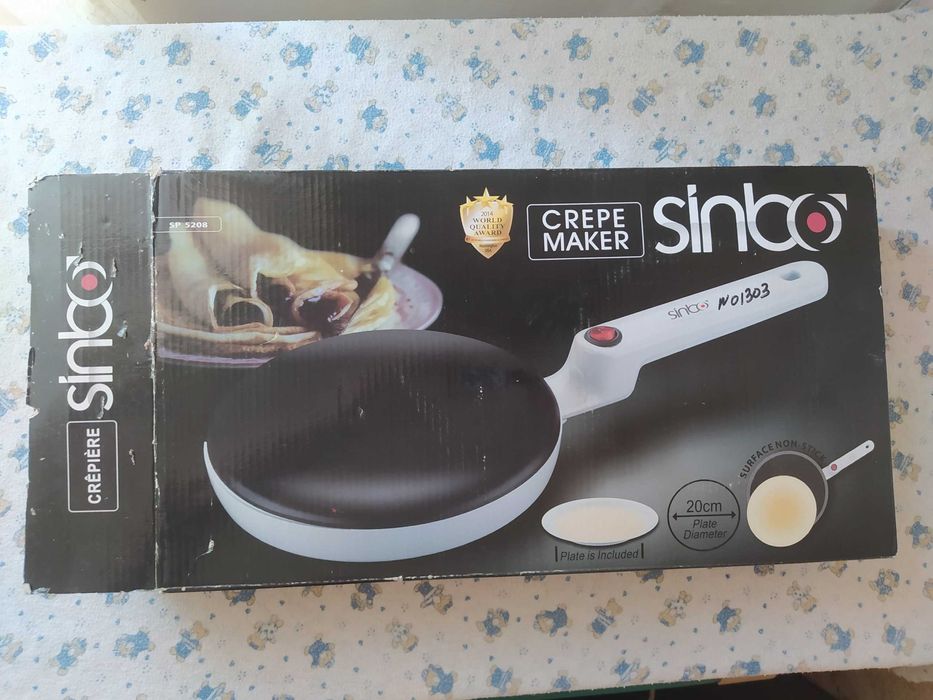 Продаётся электрическая блинница Sinbo SP 5208